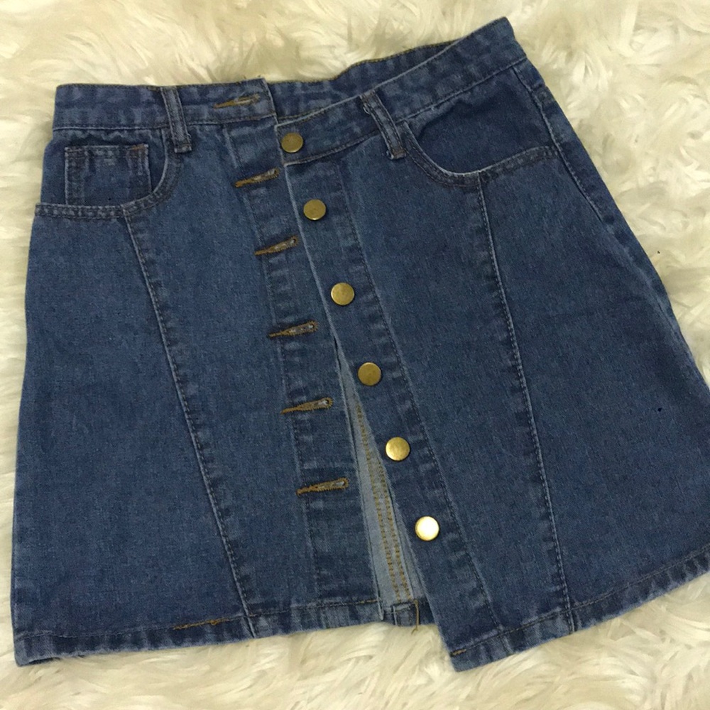 Blue Jean Skirt